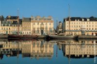 Charming Scenery of the Cherbourg Port. Photo: E. Bernard