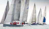IRC One on Day 2 of the RORC Easter Challenge. Photo: RORC/Paul Wyeth pwpictures.com