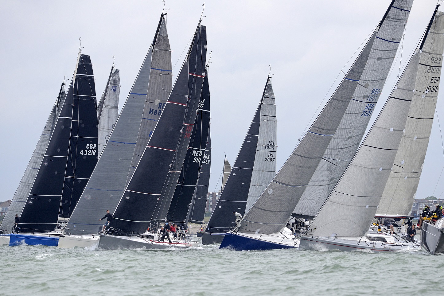 The fleet from day 3 of the 2016 IRC National Championships © Rick Tomlinson The fleet from day 3 of the 2016 IRC National Championships © Rick Tomlinson
