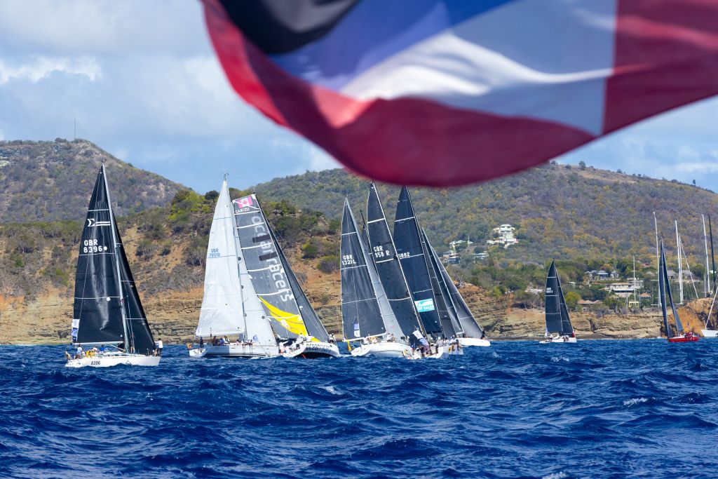 The highly competitive and tactically challenging RORC Caribbean 600 attracts hundreds of international sailors each year to enjoy offshore racing in superb Caribbean conditions in February © Arthur Daniel/RORC