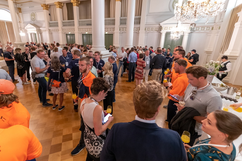 Crews enjoyed the Mayor's Reception at Helsinki City Hall © Pepe Korteniemi pepe@photex.fi