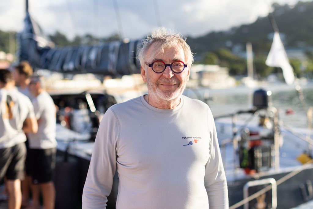 “For me this is probably the most amazing race I have done; downhill all the way; fast paced and non-stop," Eric de Turckheim - NMYD 54 Teasing Machine (FRA) © Arthur Daniel/RORC