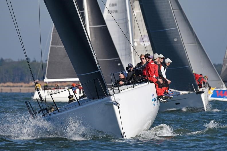 Winning IRC Zero and the Europeans Cup - RORC Commodore James Neville racing his HH42 INO XXX won the 75-strong class  © Rick Tomlinson/https://www.rick-tomlinson.com/ 
