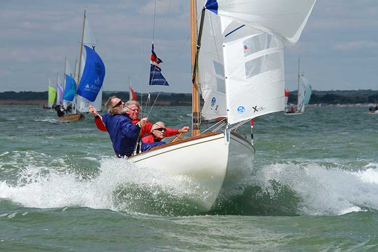 XODs racing in the Solent Photo: XODCA
