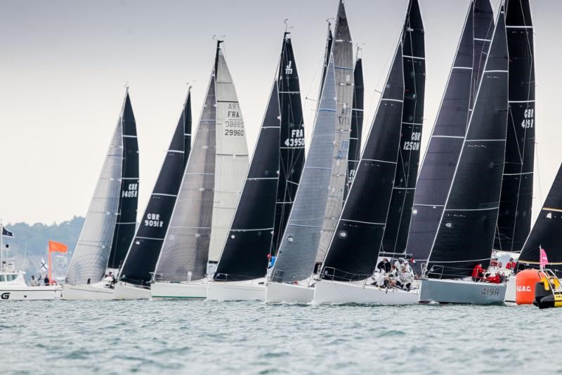 Close racing in the 2018 IRC European Championships © Paul Wyeth / pwpictures.com