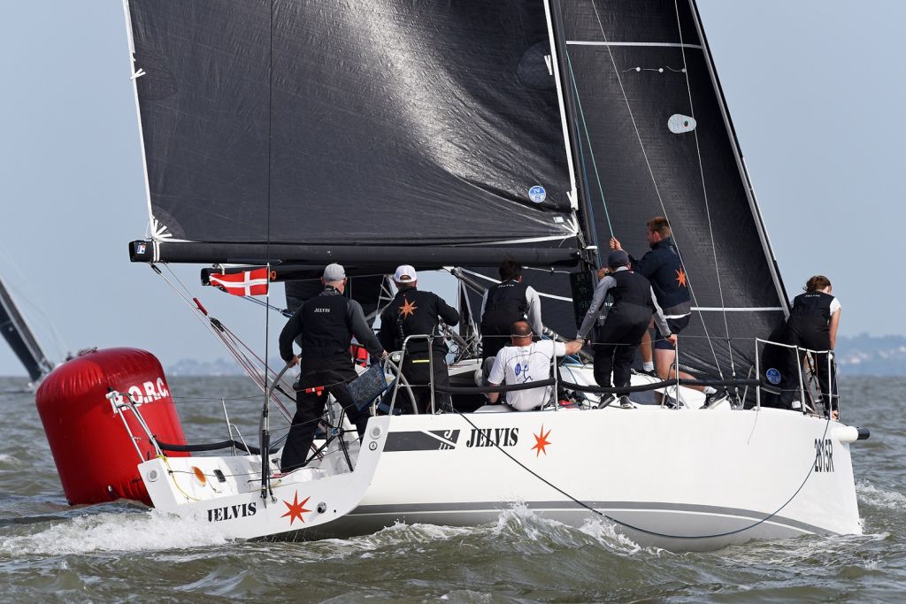 Past J/111 World Champions Jelvis competing in the RORC Vice Admirals Cup © RORC/Rick Tomlinson