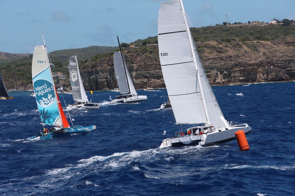 A highly competitive multihull fleet is expected for the 12th edition of the RORC Caribbean 600 in Antigua and to date includes three 70ft carbon flyers © RORC/Tim Wright/Photoaction.com