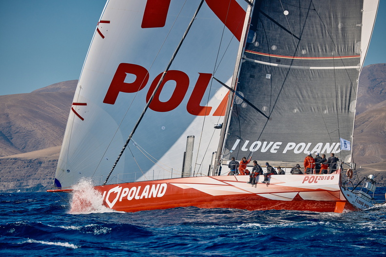 A young Polish team will be competing on the Volvo 70 I Love Poland © James Mitchell/RORC