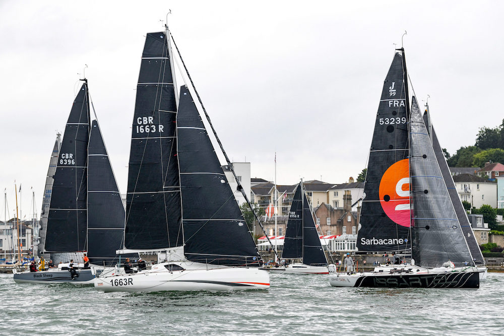 At least 30 teams will be racing in IRC Two-Handed in the RORC De Guingand Bowl Race © Rick Tomlinson/RORC