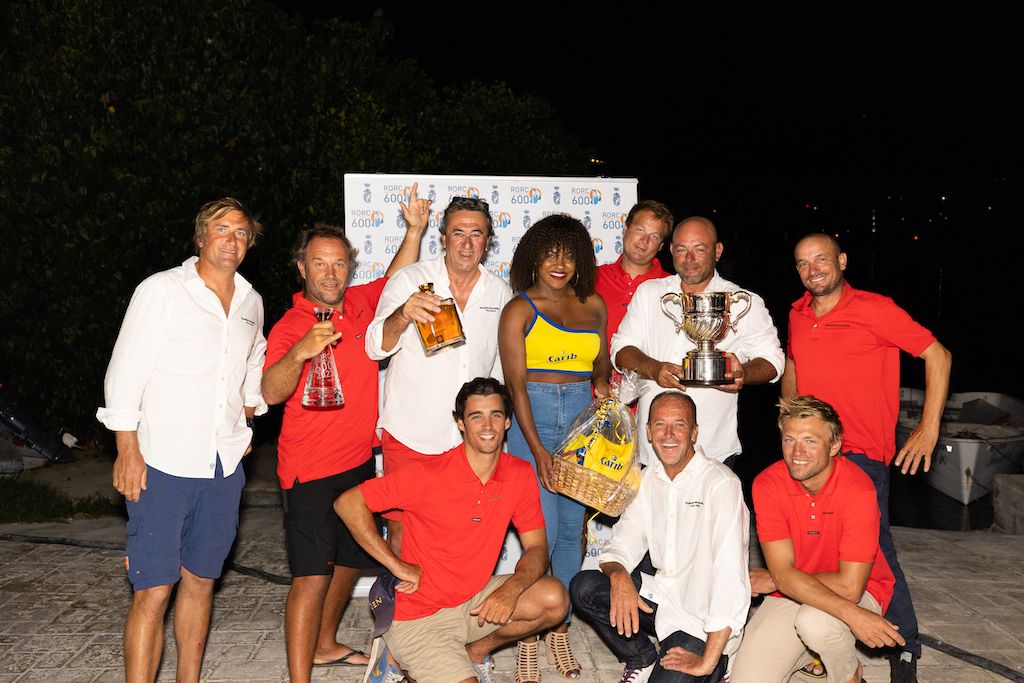 rorc caribbean 600 2023 prize giving arthur daniel social media 32