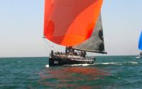 Hugues Riche's Grand Soleil 44 Spineck wins the Cowes Dinard St Malo Race