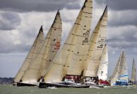 2008 Rolex Commodores' Cup fleet at the start of a race