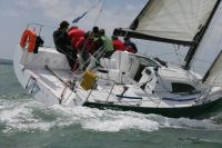 Foggy Dew - winner of the Assuage Trophy 2010. Photograph: Hamo Thornycroft / yacht-photos.co.uk