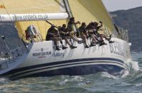 BLESMA sailing Ondeck's Farr 65 Spirit of Juno during the 2009 Rolex Fastnet Race
