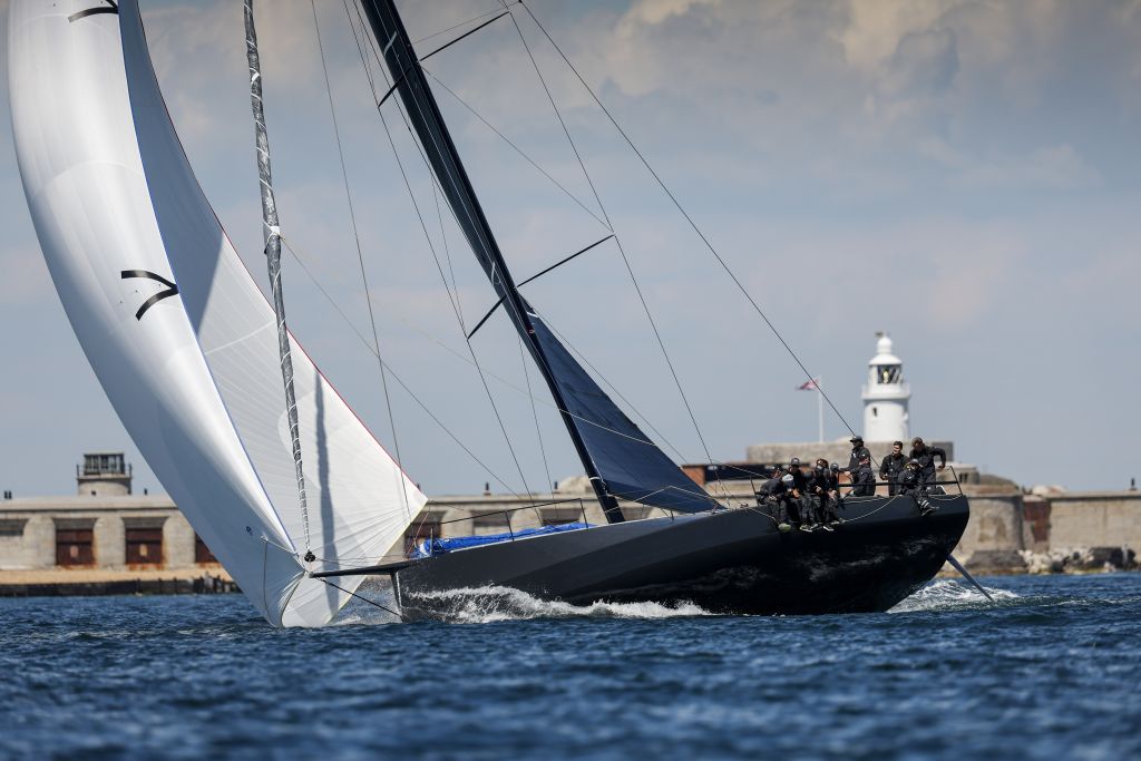 Catherine and Niklas Zennström won both the 2009 and 2011 Rolex Fastnet Races and their CF520 Rán 8 was built in the hope of making it a hattrick in this 50th edition of the race © Paul Wyeth/RORC