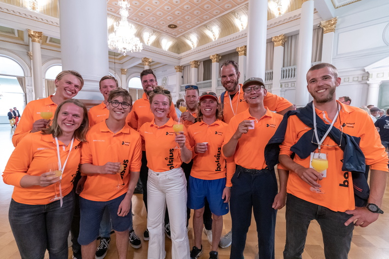 Dutch Volvo 70 Boudragon crewed by a youth team from the Netherlands © Pepe Korteniemi pepe@photex.fi
