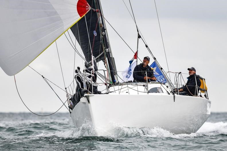 Richard Palmer's JPK 1010 Jangada (GBR) racing Two-Handed with co-skippers Jeremy Waitt/Rupert Holmes win the 2022 RORC Yacht of the Year and the RORC Season's Points Championship © Paul Wyeth/pwpictures.com