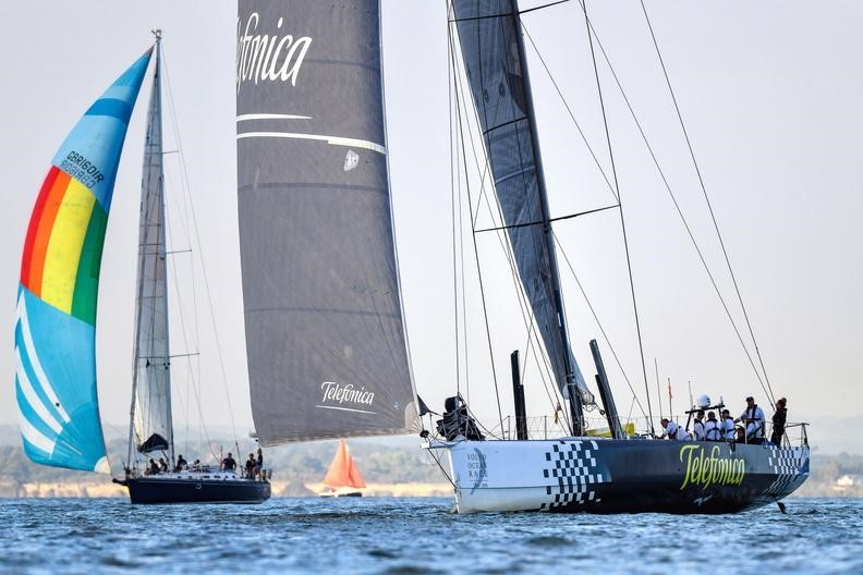 VO70 Telefonica Black, skippered by Lance Shepherd was the winner of IRC Superzero in the 2022 RORC Season's Points Championship  © James Tomlinson