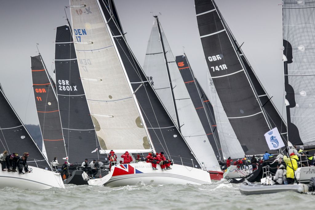 The RORC Easter Challenge offers crews the chance for some vital pre-season training and fine-tuning © Paul Wyeth/pwpictures.com
