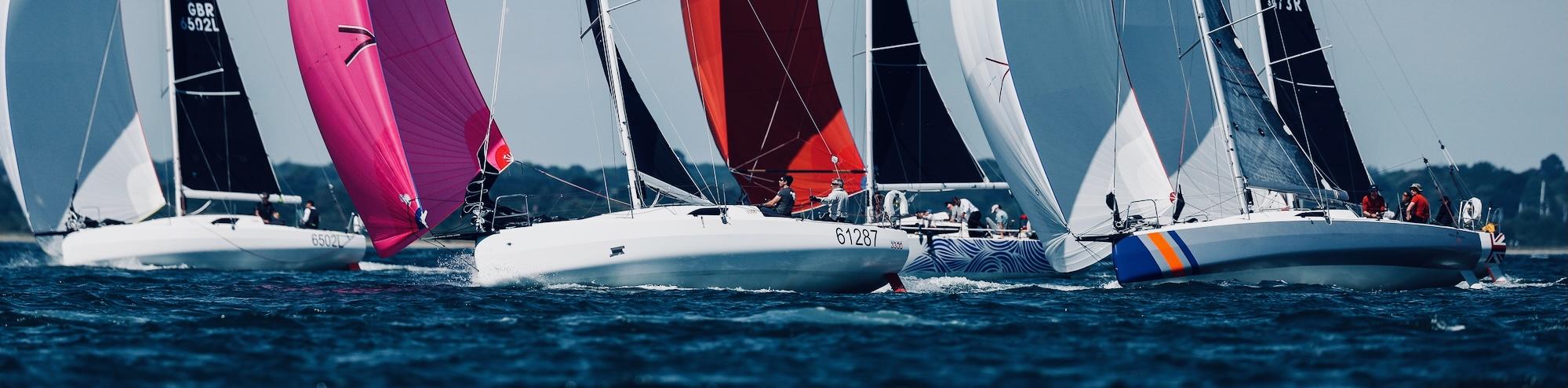 Part of the 2024 RORC Season's Points Championship - Entries to the fifth edition of the DRHEAM-CUP/GRAND PRIX DE FRANCE DE COURSE AU LARGE  are coming in steadily, with over 50 entries already with three months to go. These include a high proportion of overseas and IRC entries, particularly in the two-handed class, since the race is the second leg of the European IRC Two-Handed Championship. image © Paul Wyeth/RORC