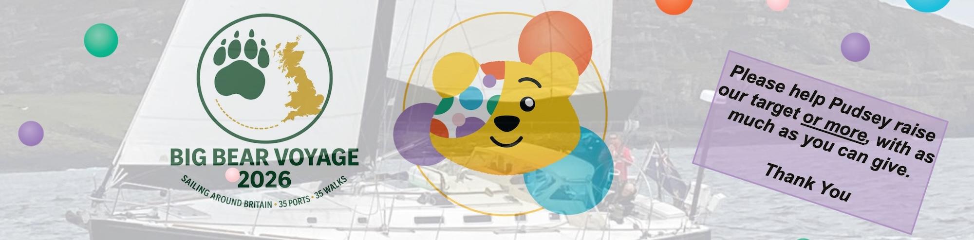Big Bear Voyage Round Britain for BBC Children in Need