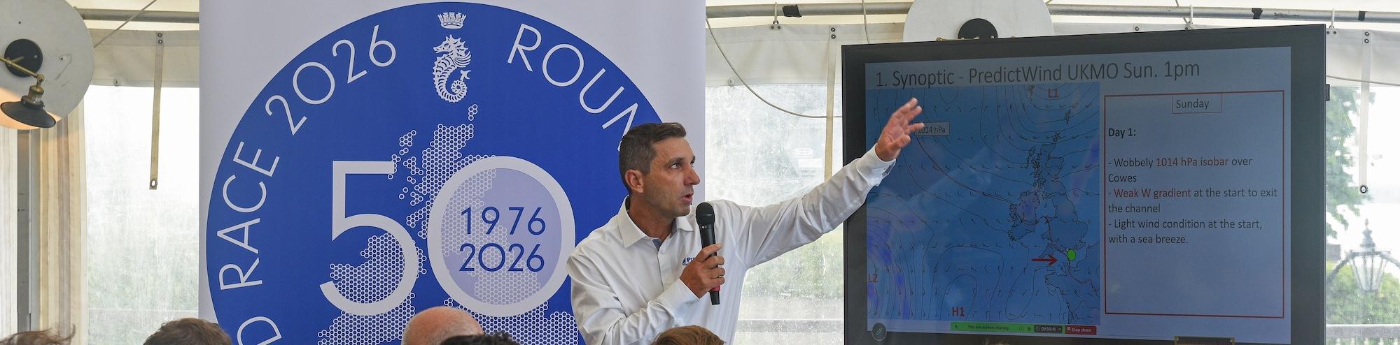 Arnaud Monges PredictWind © Rick Tomlinson/RORC