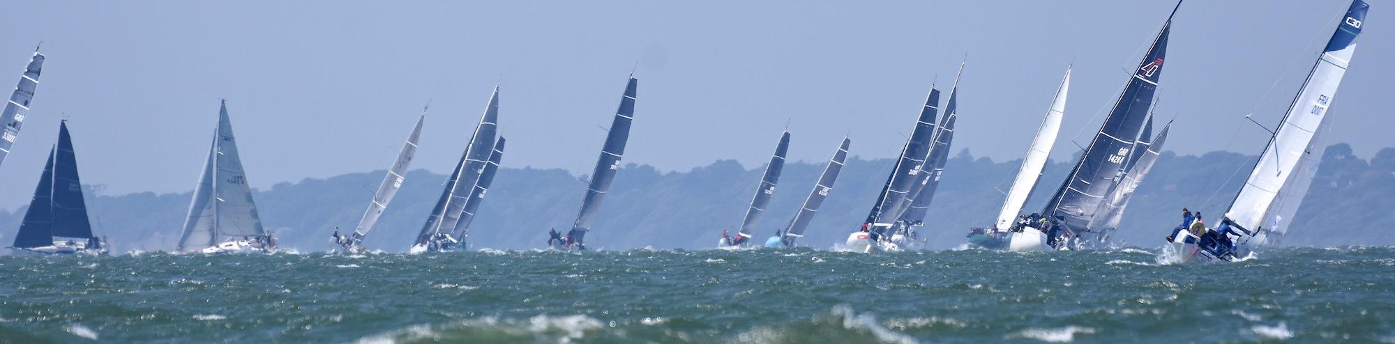 Start of the RORC Morgan Cup Race © Paul Wyeth/RORC