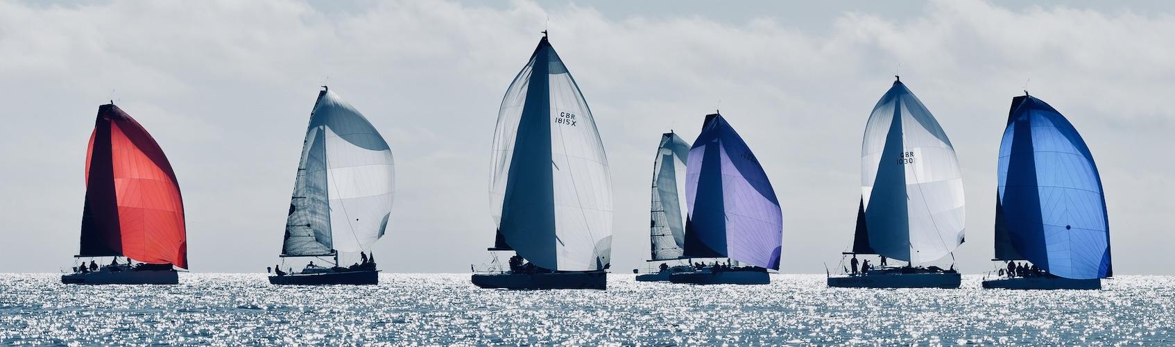 The overall winner under IRC time correction was Rob Craigie’s Sun Fast 3600 Bellino, racing Two-Handed with RORC Commodore Deb Fish. © Rick Tomlinson/RORC