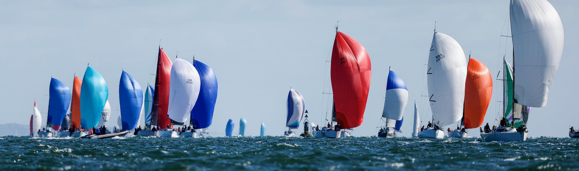 The overall winner of the RORC Cervantes Trophy Race after IRC time correction was Trevor Middleton’s Sun Fast 3600 Black Sheep.  © Paul Wyeth/RORC