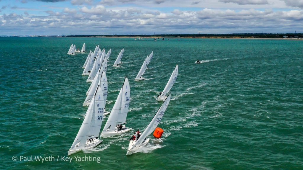J70 Start © Paul Wyeth/Key Yachting