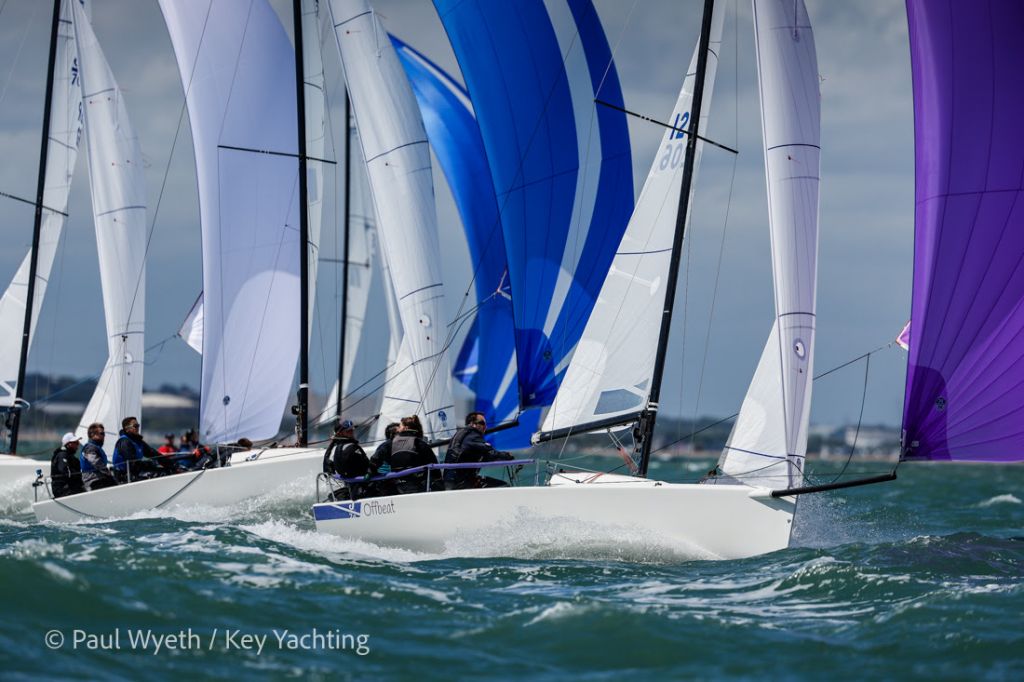 5 j70 downwind © Paul Wyeth/Key Yachting 