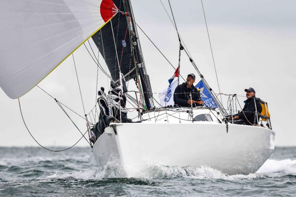 Richard Palmer’s JPK 1010 Jangada, racing Two-Handed with Rupert Holmes is the overall winner of the 2022 Sevenstar Round Britain & Ireland Race. © James Tomlinson/RORC