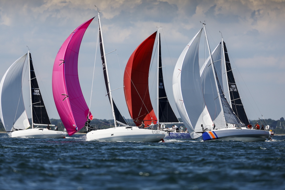 A three-way battle for IRC Two winner will be decided in the race to Cherbourg. © Paul Wyeth/RORC 