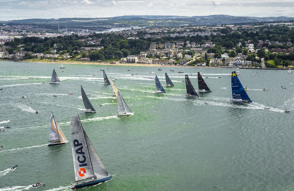 Yachts from around the world will converge on Cowes for the start of the 2017 Rolex Fastnet Race in August  © Rolex/Kurt Arrigo