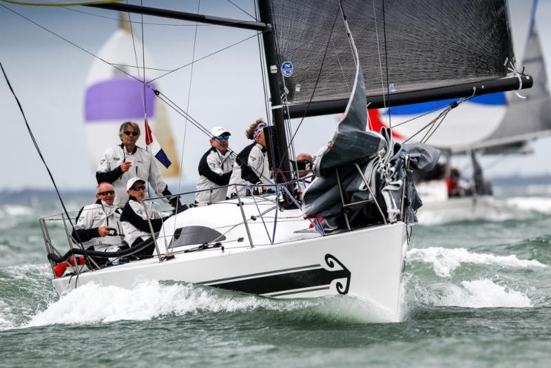 Racing in IRC Three, Philip Plumtree's Halftonner, Swuzzlebubble © Paul Wyeth/pwpictures.com