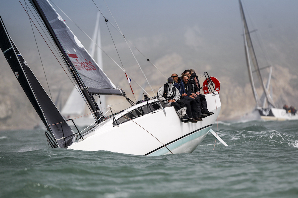 RORC De Guingand Bowl winners, Arnaud Delamare and Eric Mordret's French JPK 10.80, Dream Pearls © Paul Wyeth/pwpictures.com