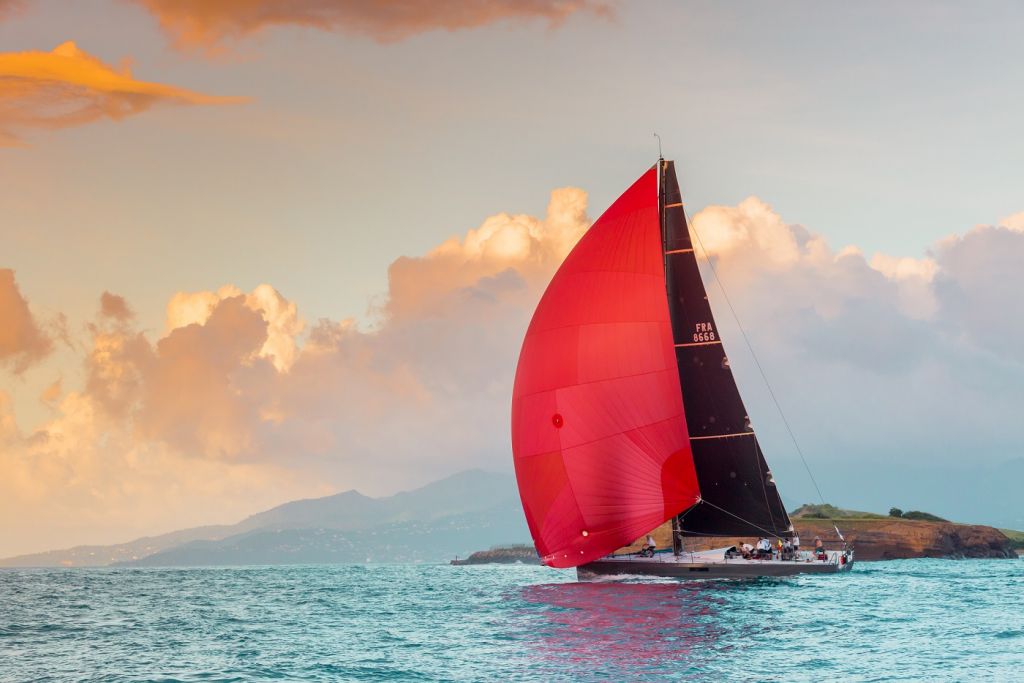 2017 RORC Transatlantic Race winner, Eric de Turckheim's Nivelt-Muratet 54 Teasing Machine © RORC/Arthur Daniel