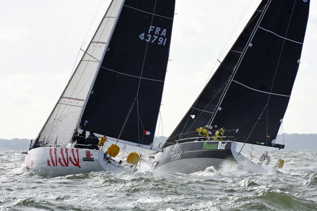 Shaitan and Raging-bee² at the 2019 Cervantes Trophy Race © Rick Tomlinson