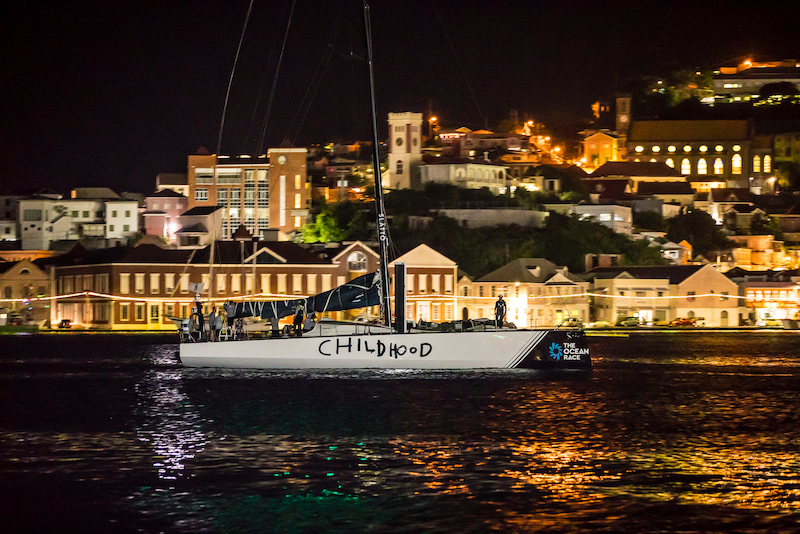 Childhood 1 arrives at Camper & Nicholsons Port Louis Marina, Grenada - Photo © RORC / Arthur Daniel