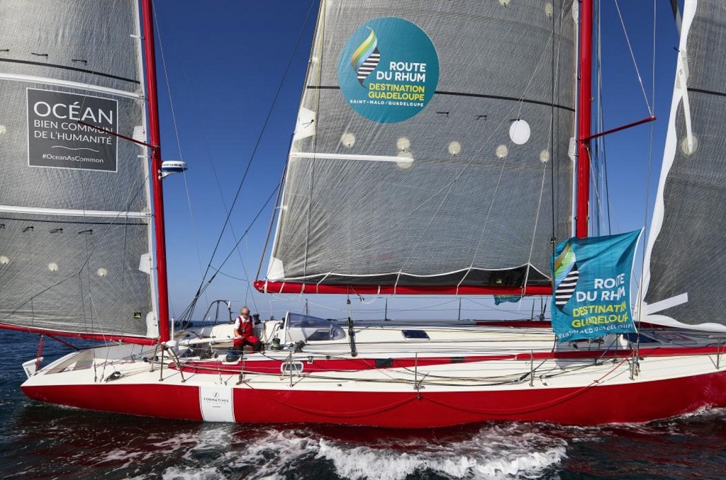  IMOCA history in the form of Jean-Marie Patier's Le Cigare Rouge competing in the IRC fleet  © Benoit Stichelbaut