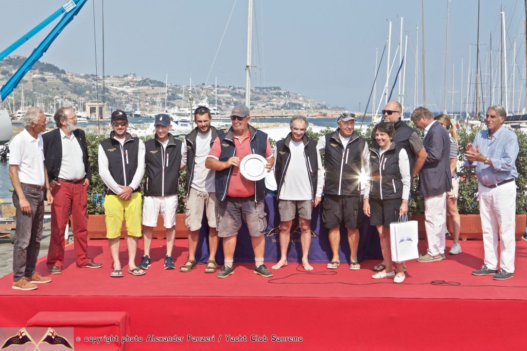 The winners of the 2019 IRC Europeans in Sanremo - ©Alex Panzeri/ Yacht Club Sanremo