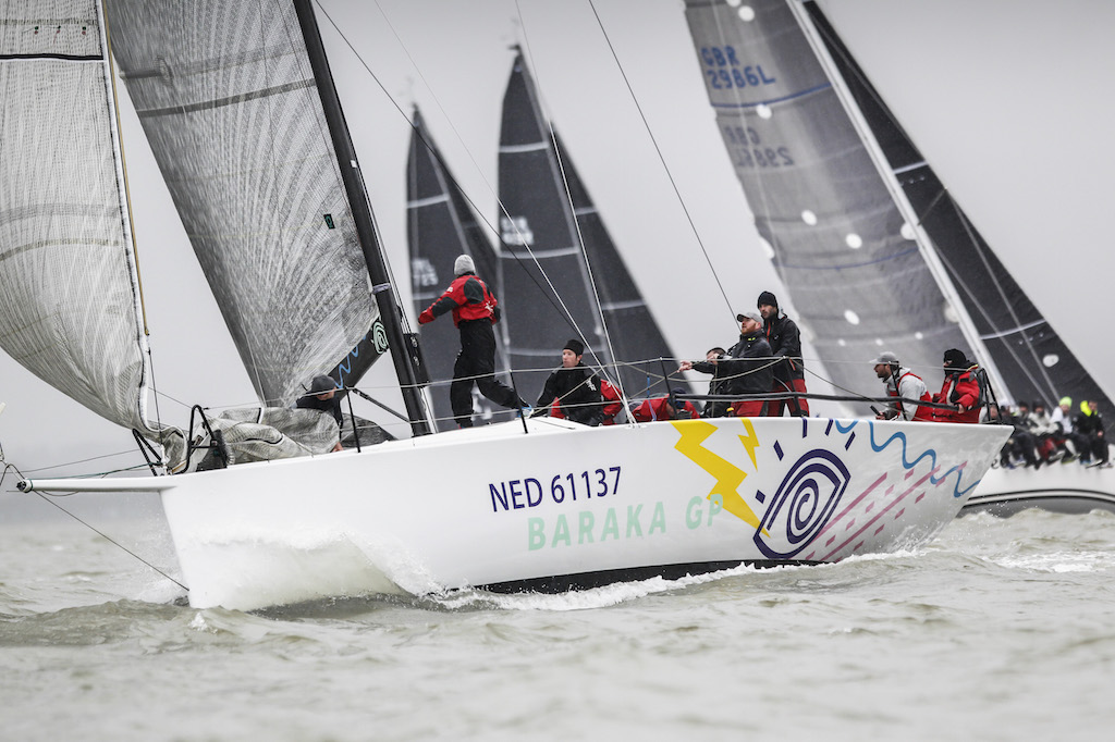  Ker 43 Baraka GP sailed by Herman De Graaf. Credit: RORC/Paul Wyeth