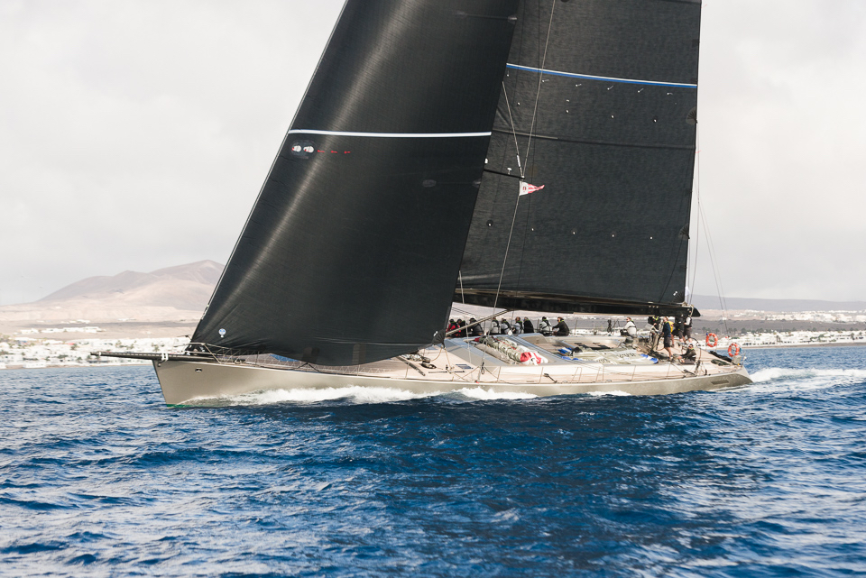 The Wally 100 Dark Shadow is the largest entry to date in the 2019 RORC Transatlantic Race