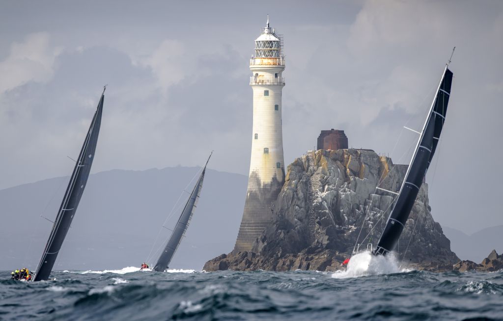 The Fastnet Rock is the iconic symbol of the Rolex Fastnet Race © Rolex/Kurt Arrigo