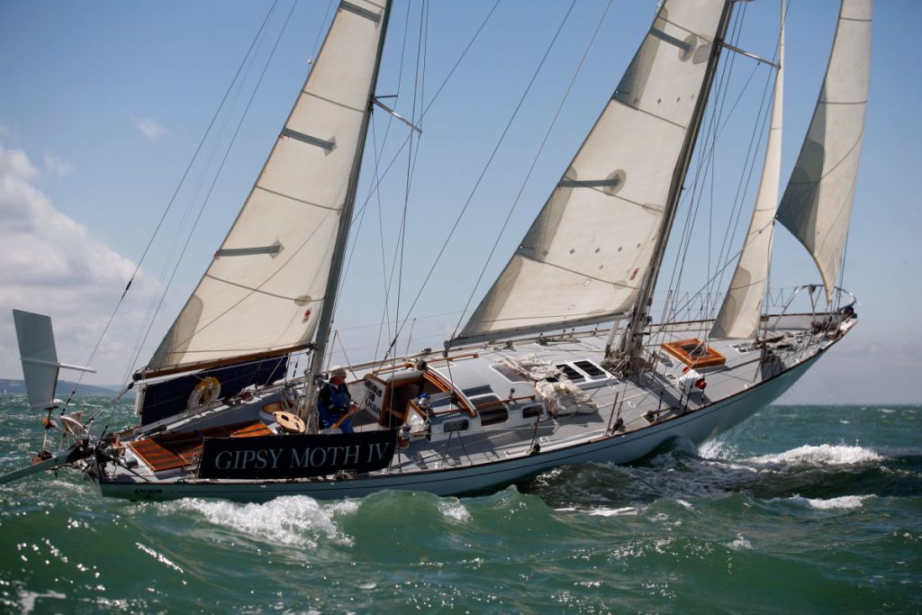 Gipsy Moth IV will be skippered by Ricky Chalmers in the Myth of Malham © Gipsy Moth Trust