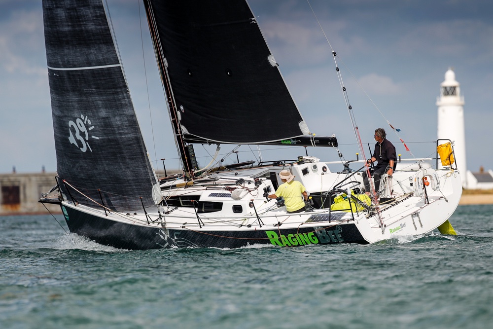 Regular RORC doublehanded racers - Louis-Marie Dussere's PK 10.80 Raging-bee² © Paul Wyeth/pwpictures.com