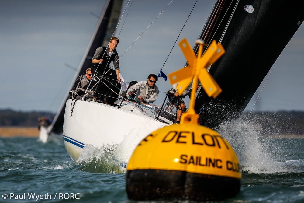 Michael O'Donnell's J/121 Darkwood currently leading IRC Two on countback © Paul Wyeth/pwpictures.com