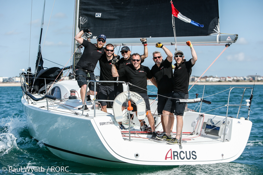 Arcus A35 (John Howell and Paul Newell) - Overall winner of the 2020 IRC National Championship © Paul Wyeth/pwpictures.com 