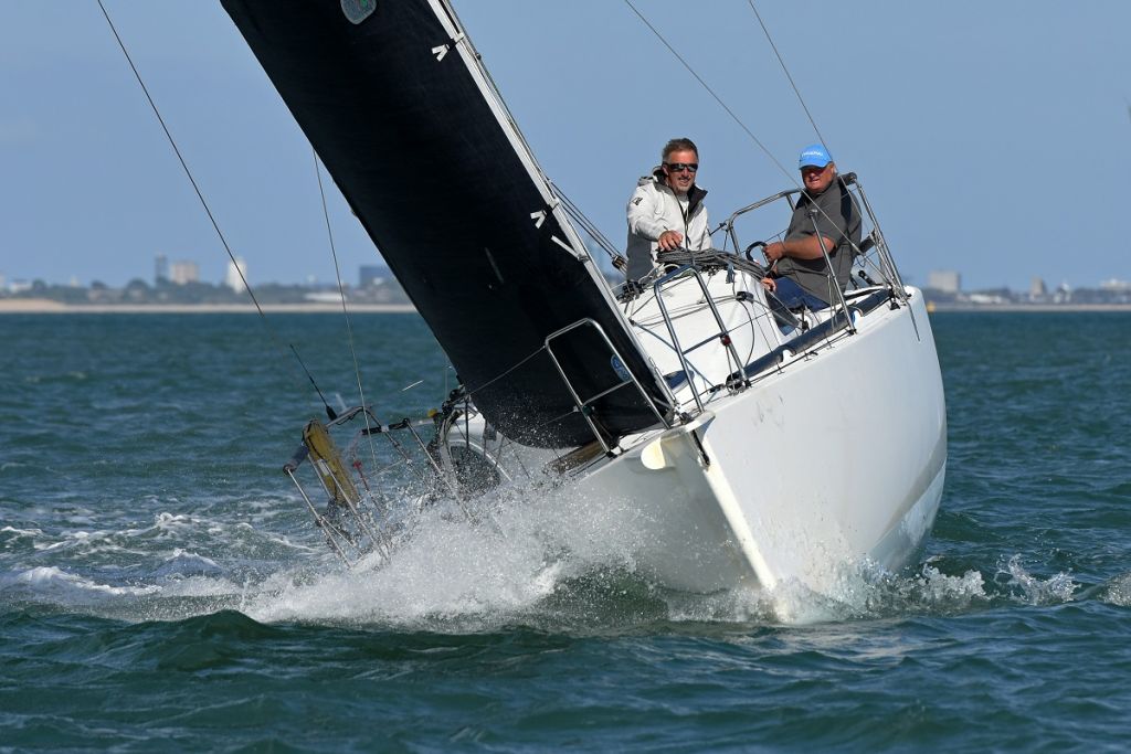 Richard Palmer's JPK 10.10 Jangada wins the RORC Yacht of the Year:  "It is a huge accolade to be recognised by one’s peers in such a way," says Palmer © Rick Tomlinson 