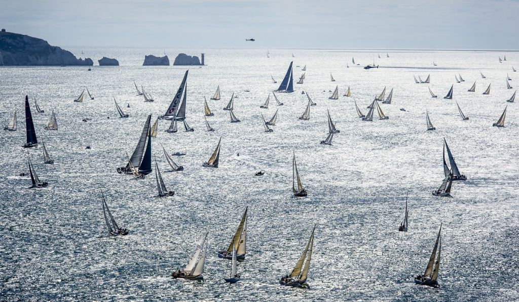 The new course from Cowes to Cherbourg via the Fastnet Rock will see new challenges for navigators and crews in next year's 695 nm Rolex Fastnet Race © ROLEX/Kurt Arrigo